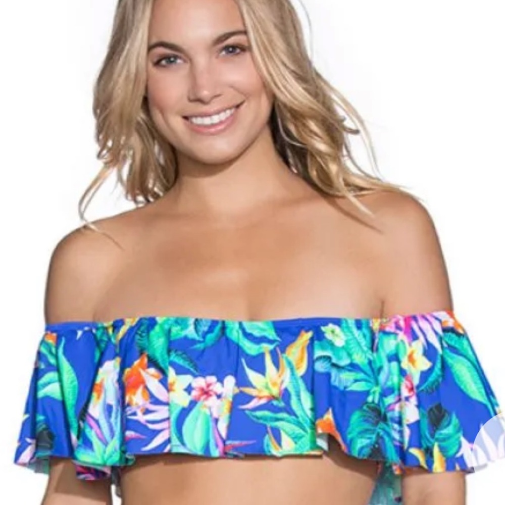 Maaji bohemian flair, swim top size XL